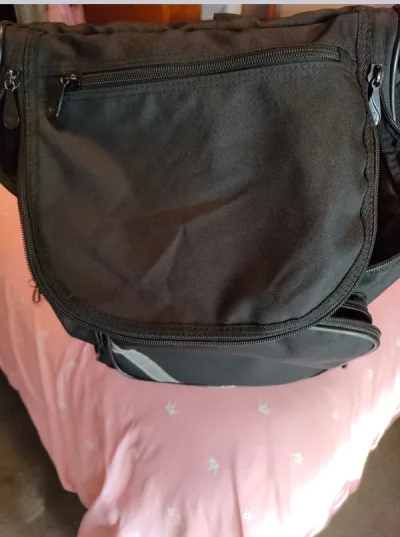Photo 5 of EUC generic black school bag