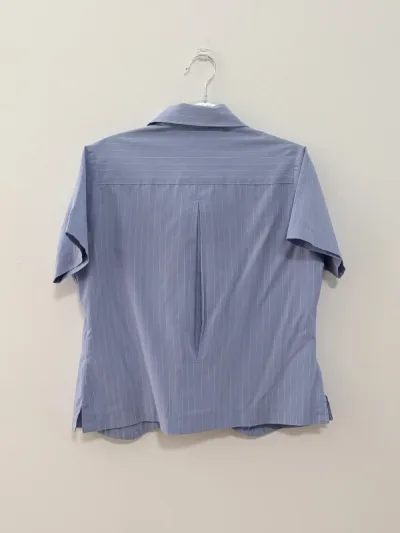Photo 2 of Blouse Blue Short Sleeve