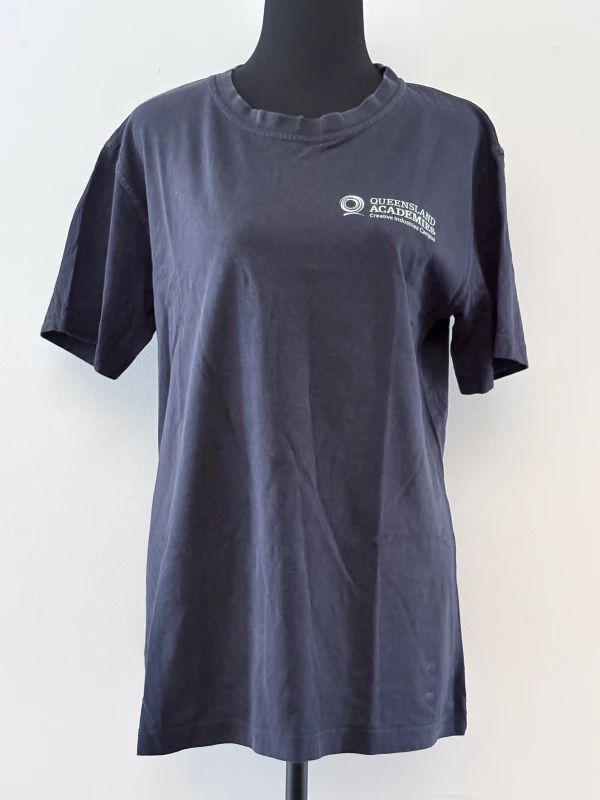 Queensland Academy for Creative Industries - Tee Crew Neck Navy