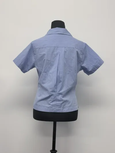Photo 2 of Blouse Blue Short Sleeve