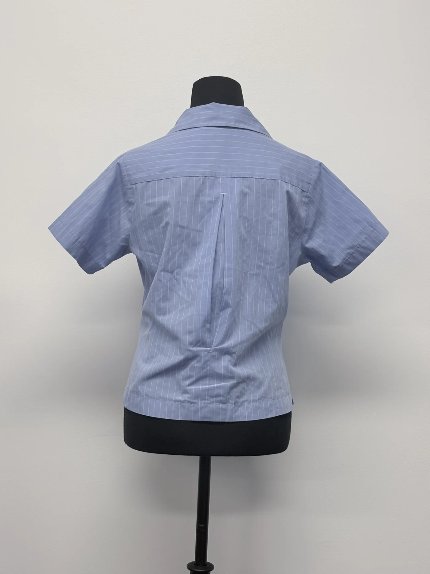 Photo 2 of Blouse Blue Short Sleeve