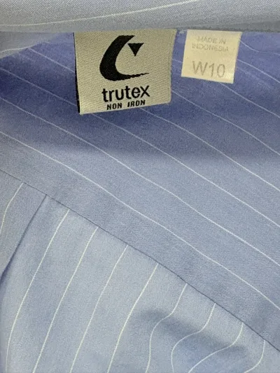 Photo 3 of Blouse Blue Short Sleeve