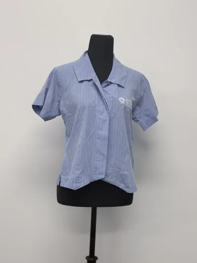 Photo 1 of Blouse Blue Short Sleeve