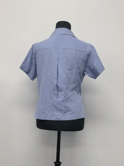 Photo 2 of Blouse Blue Short Sleeve