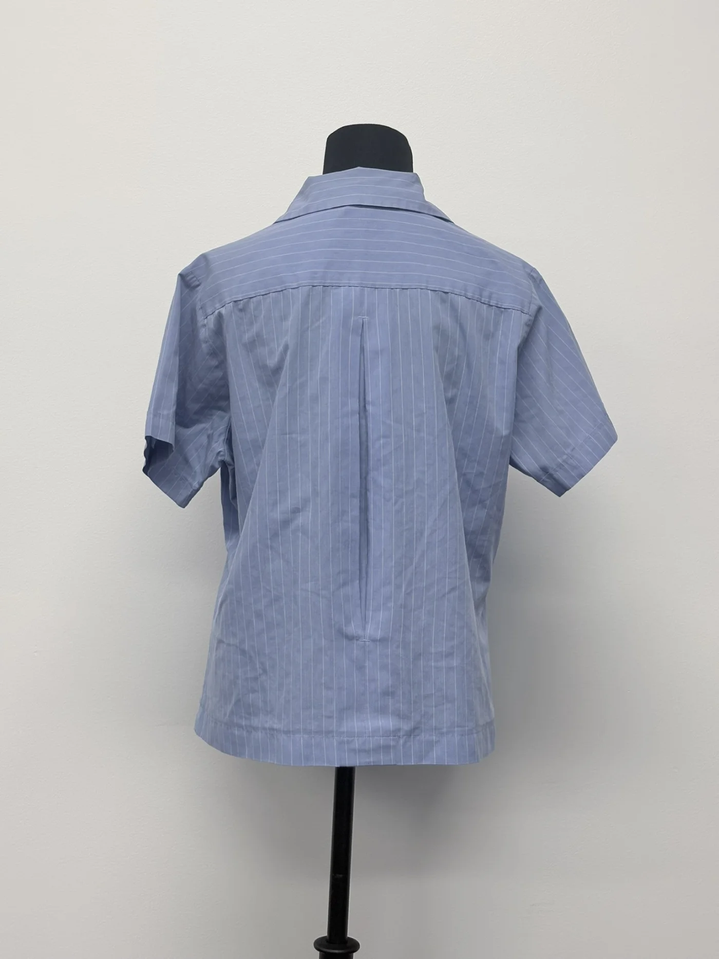 Photo 2 of Blouse Blue Short Sleeve