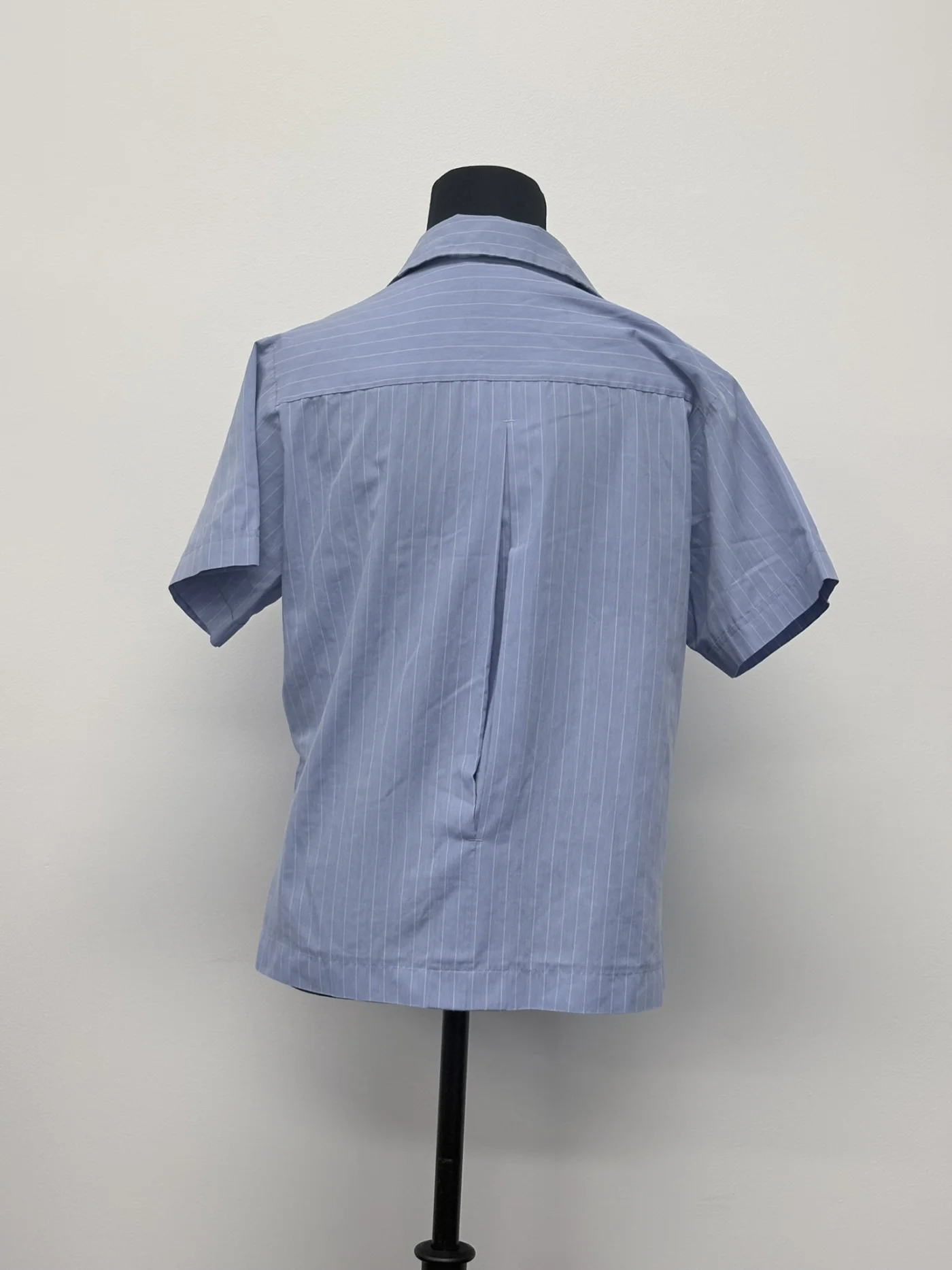 Photo 2 of Blouse Blue Short Sleeve