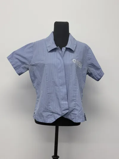 Photo 1 of Blouse Blue Short Sleeve