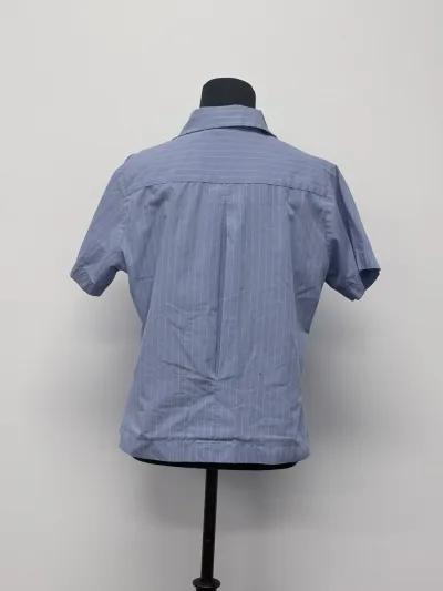 Photo 2 of Blouse Blue Short Sleeve