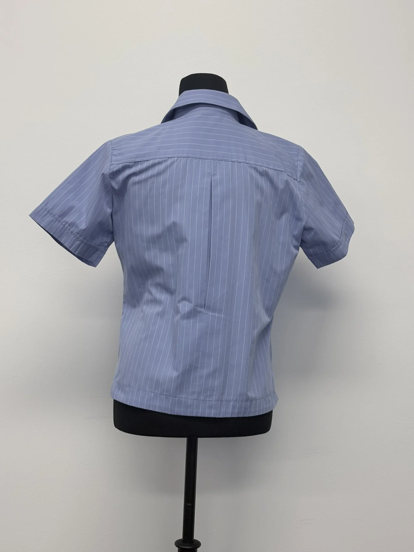 Photo 2 of Blouse Blue Short Sleeve