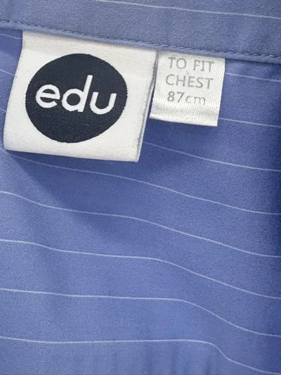 Photo 3 of Blouse Blue Short Sleeve