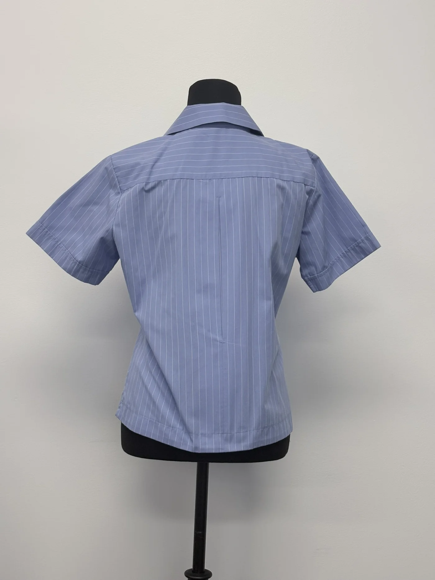 Photo 2 of Blouse Blue Short Sleeve