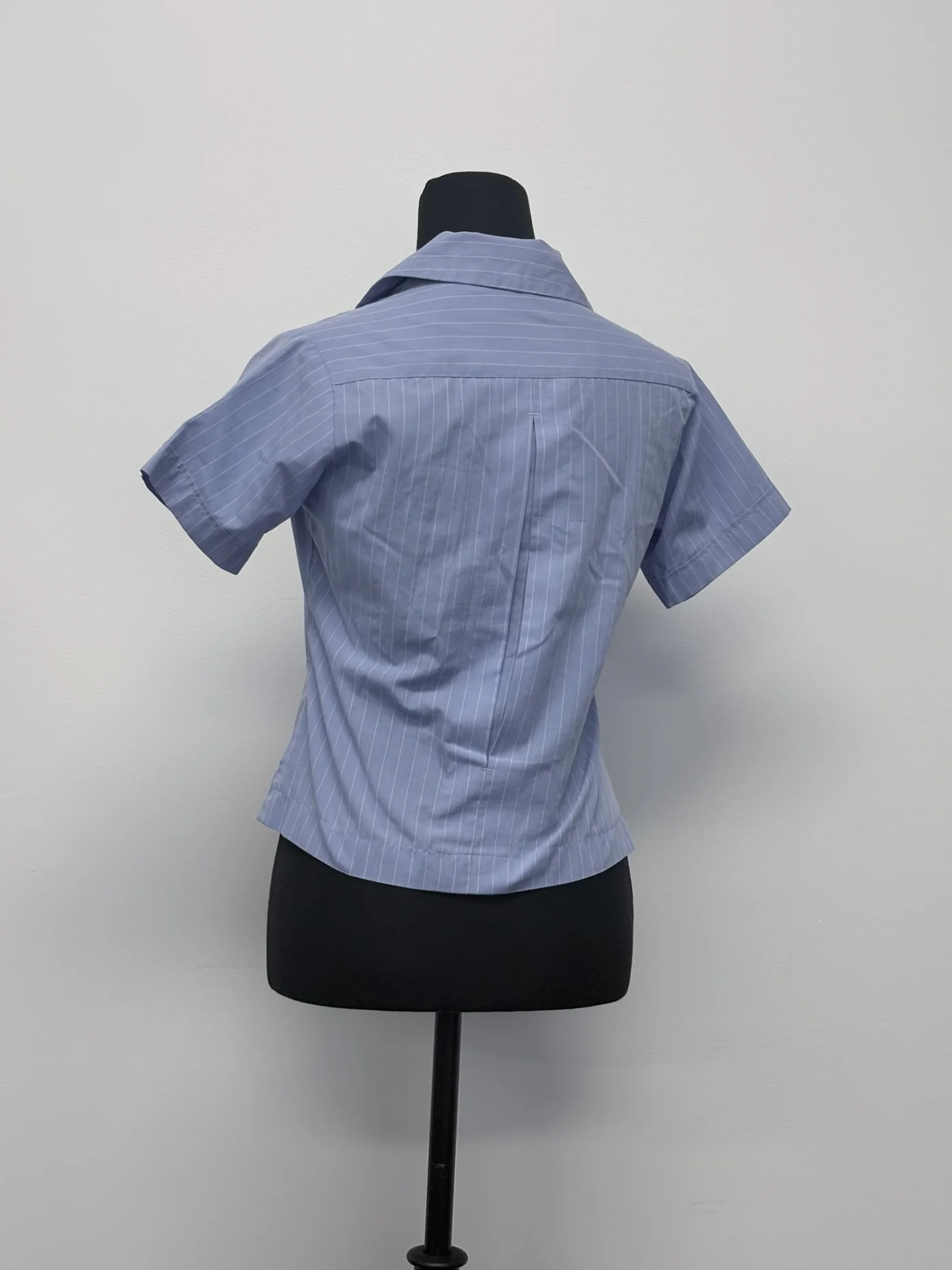 Photo 2 of Blouse Blue Short Sleeve