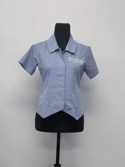 Photo 1 of Blouse Blue Short Sleeve