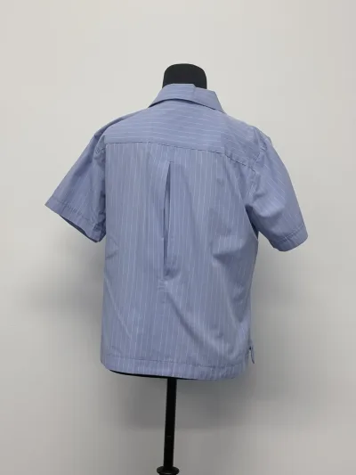Photo 2 of Blouse Blue Short Sleeve