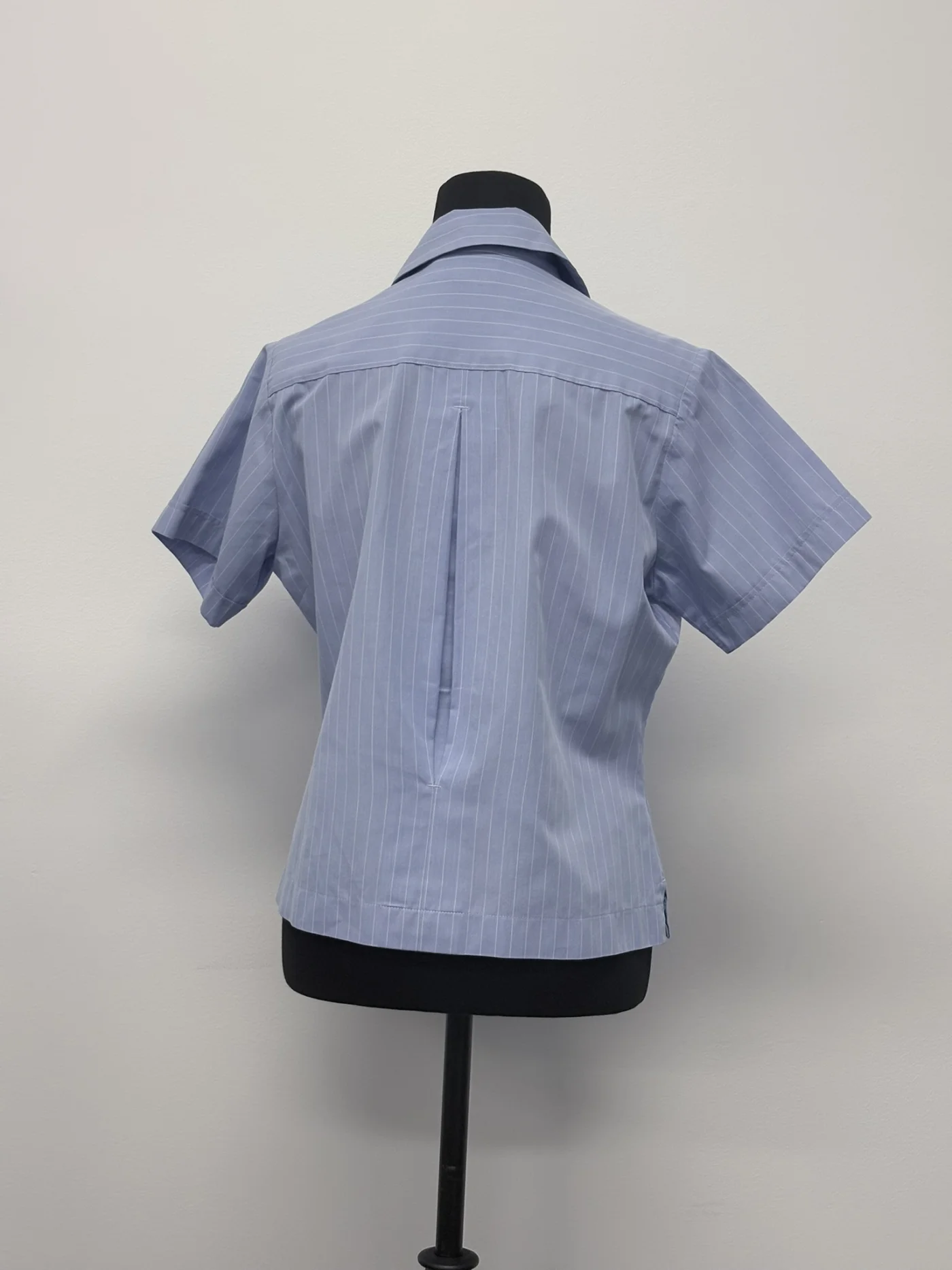 Photo 2 of Blouse Blue Short Sleeve
