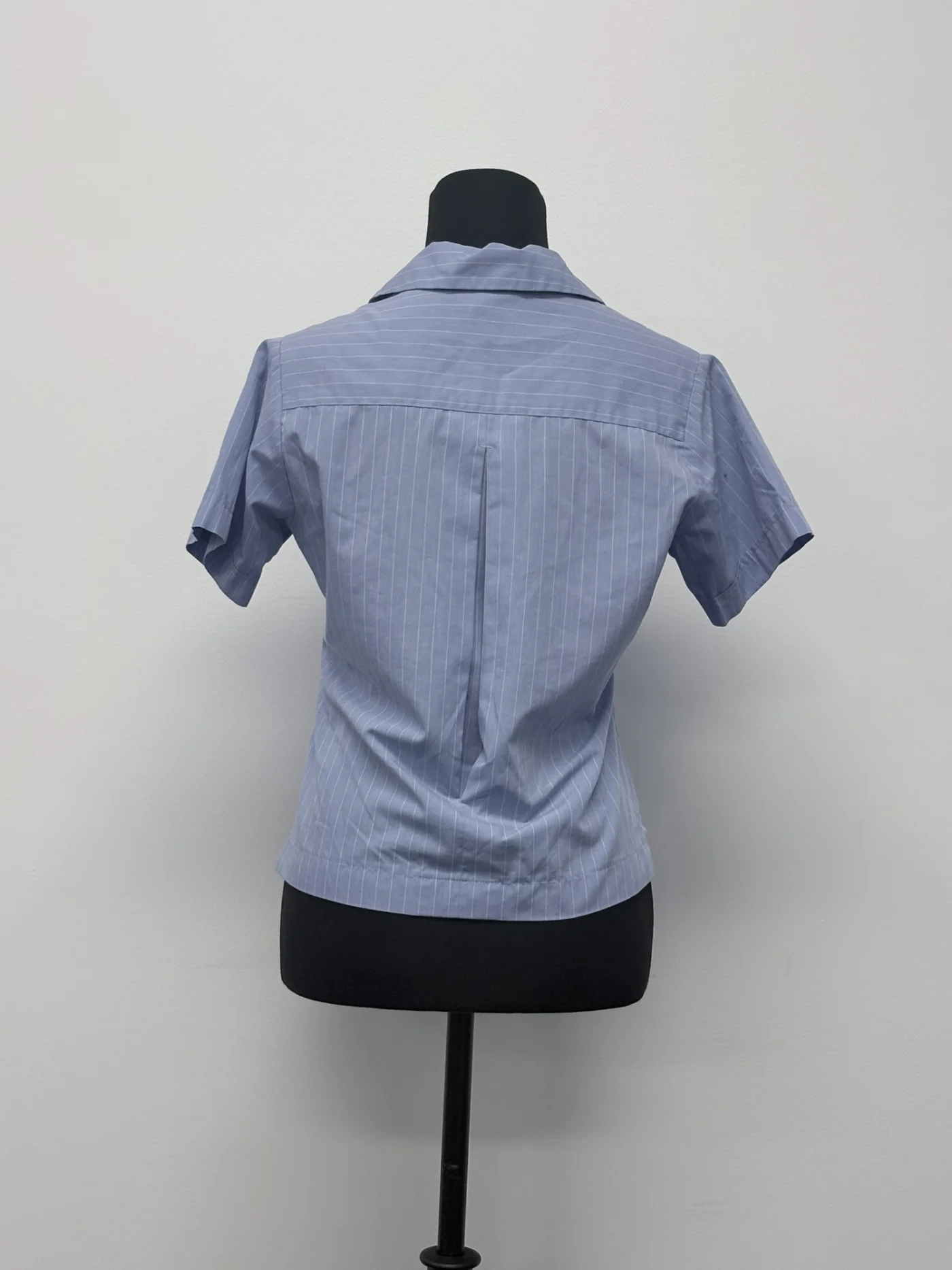Photo 2 of Blouse Blue Short Sleeve