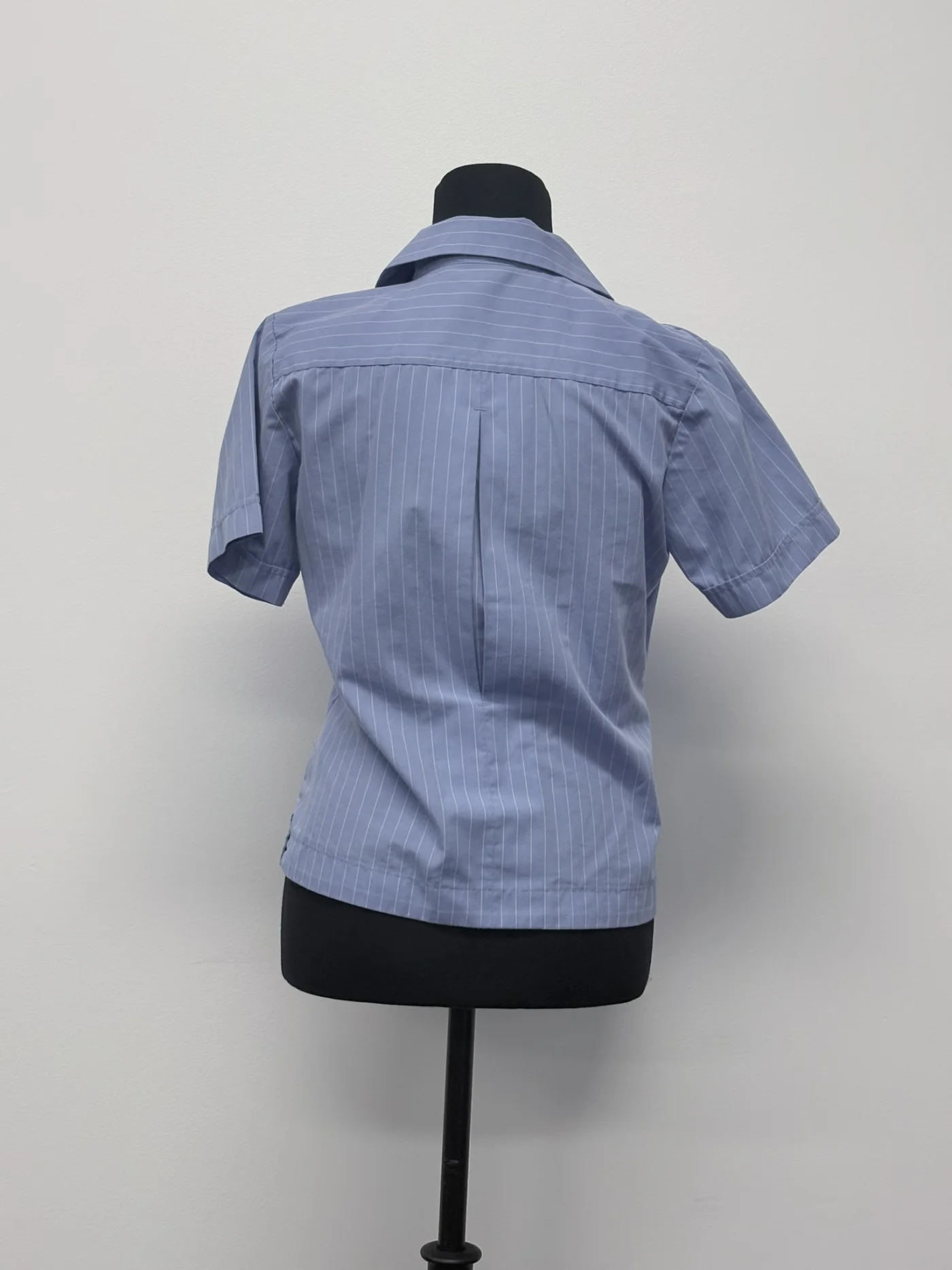 Photo 2 of Blouse Blue Short Sleeve