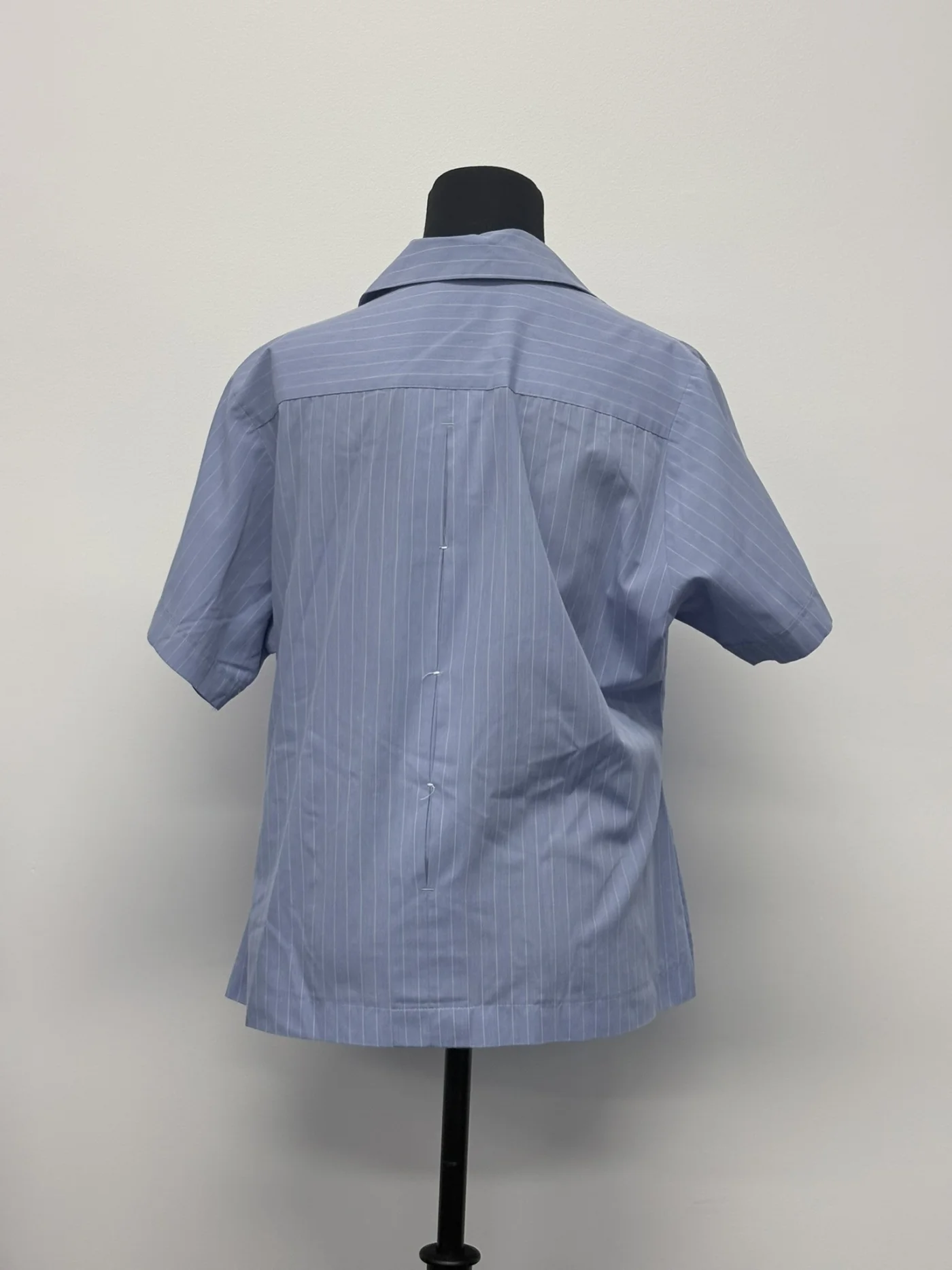 Photo 2 of Blouse Blue Short Sleeve