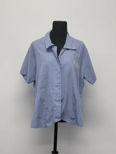 Photo 1 of Blouse Blue Short Sleeve