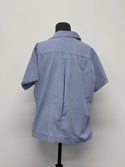 Photo 2 of Blouse Blue Short Sleeve