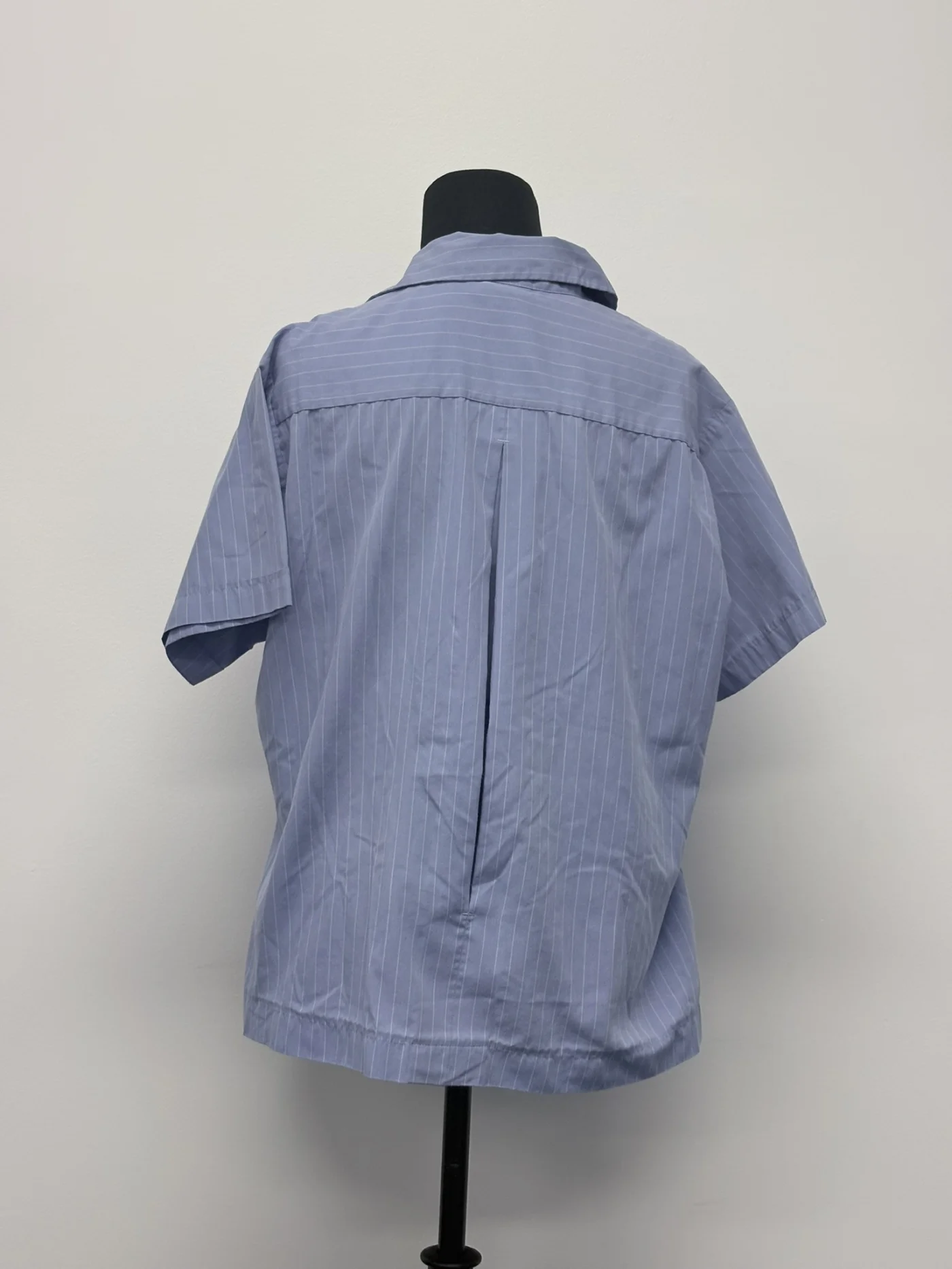 Photo 2 of Blouse Blue Short Sleeve