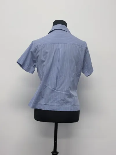 Photo 2 of Blouse Blue Short Sleeve