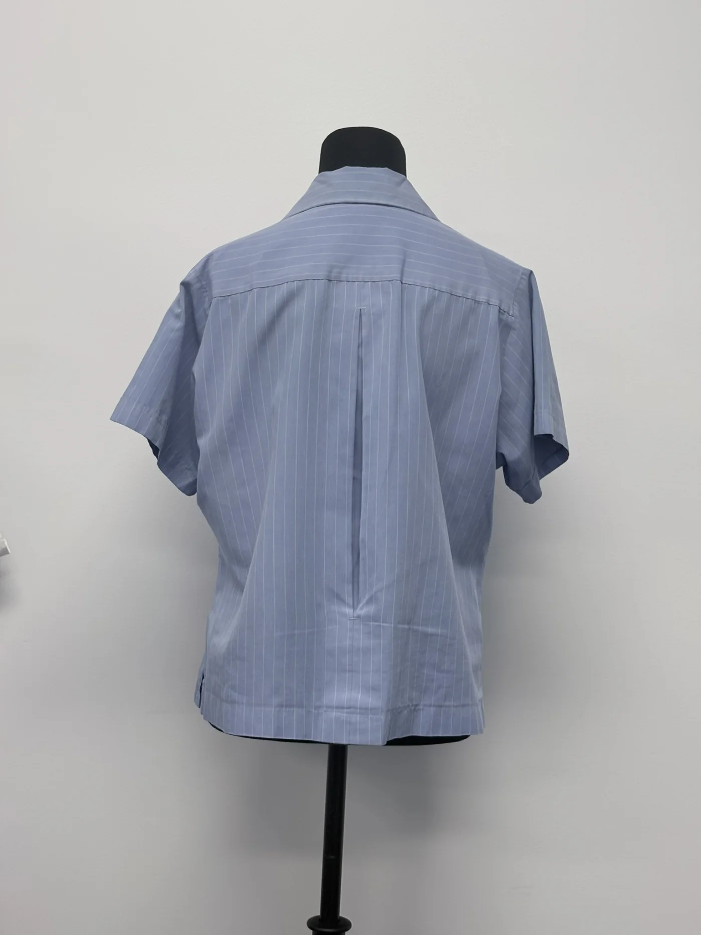 Photo 2 of Blouse Blue Short Sleeve