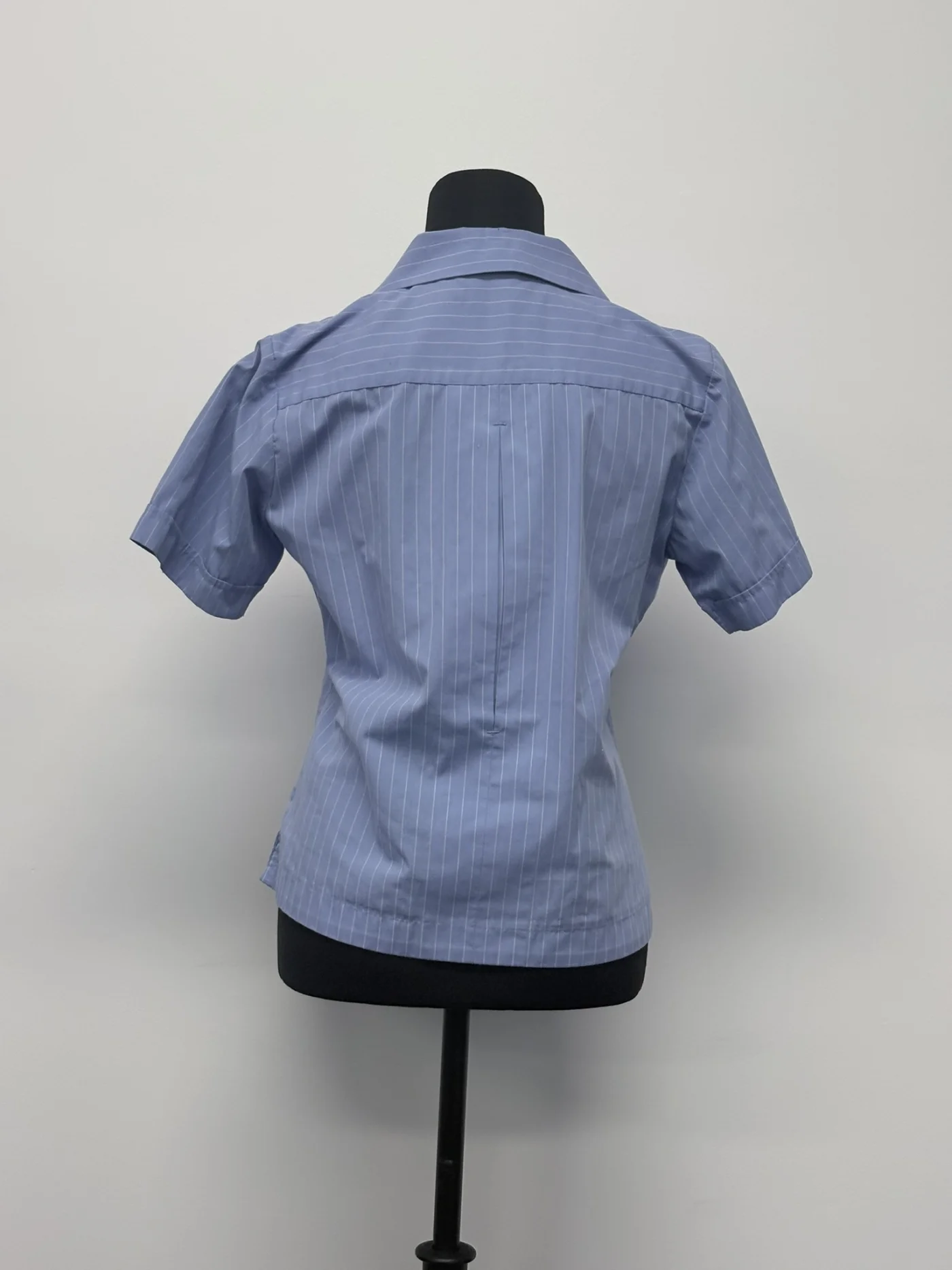 Photo 2 of Blouse Blue Short Sleeve