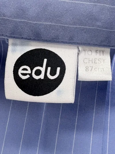 Photo 3 of Blouse Blue Short Sleeve