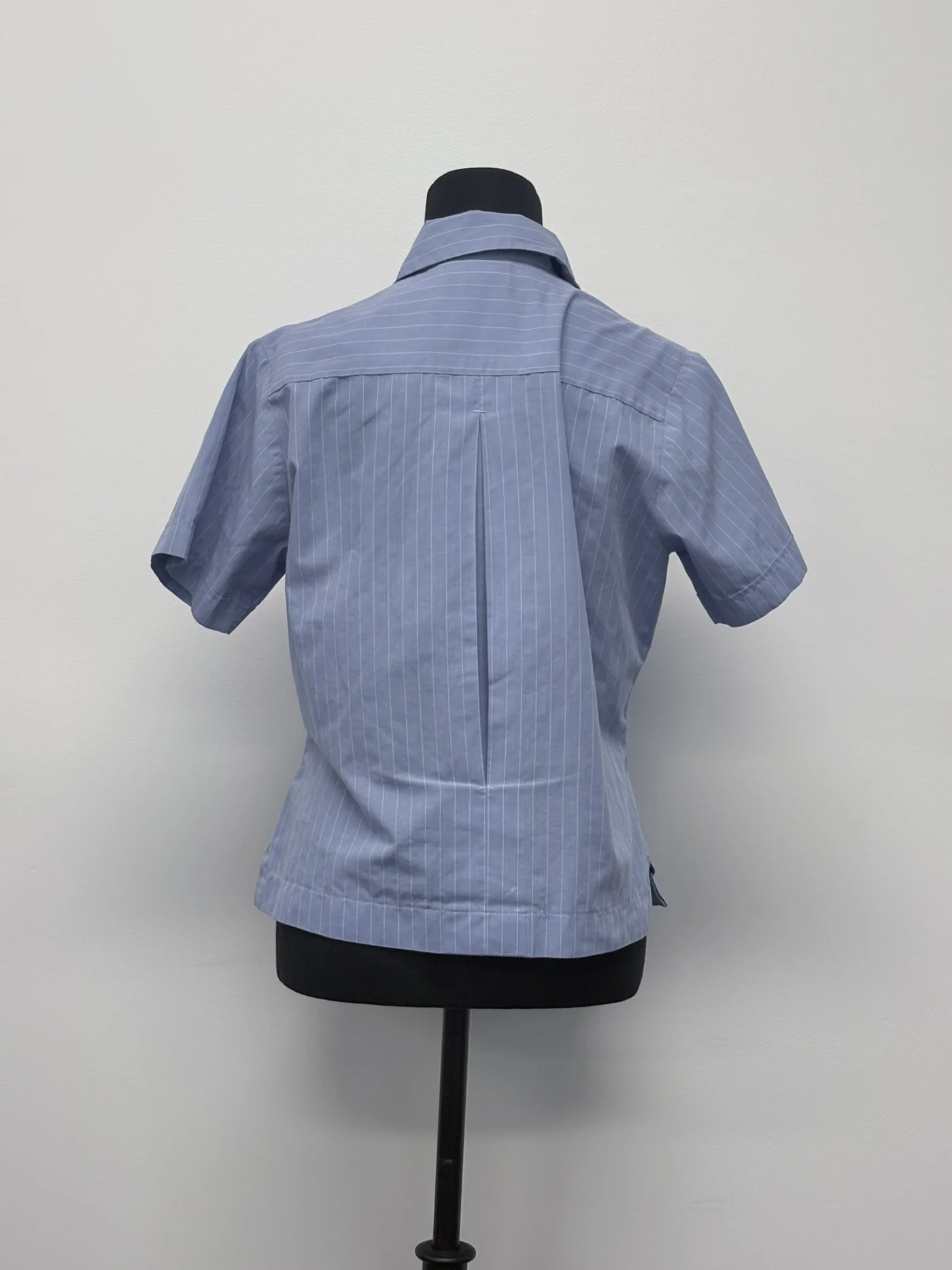 Photo 2 of Blouse Blue Short Sleeve