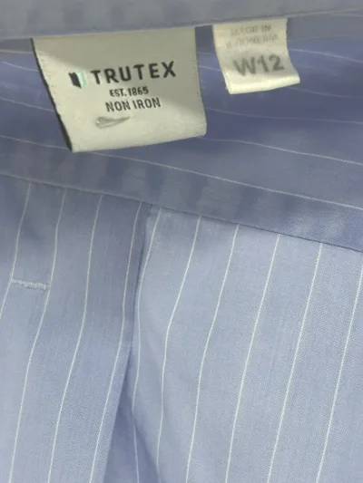 Photo 3 of Blouse Blue Short Sleeve