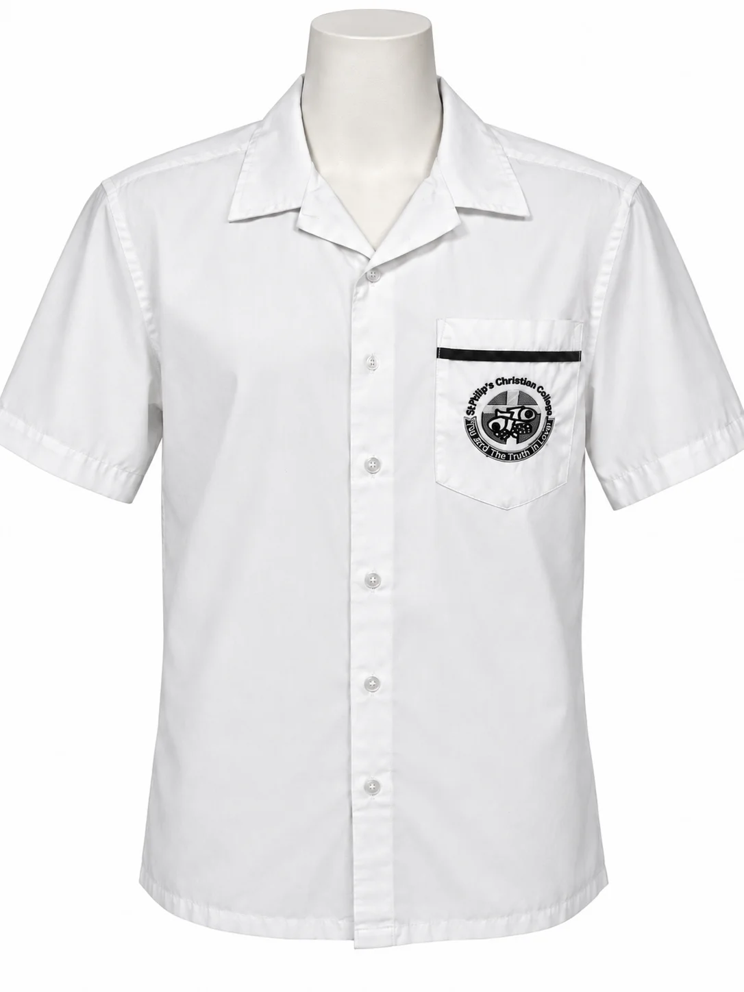 Photo 2 of SPCC W Boys Snr Formal SS Shirt 24