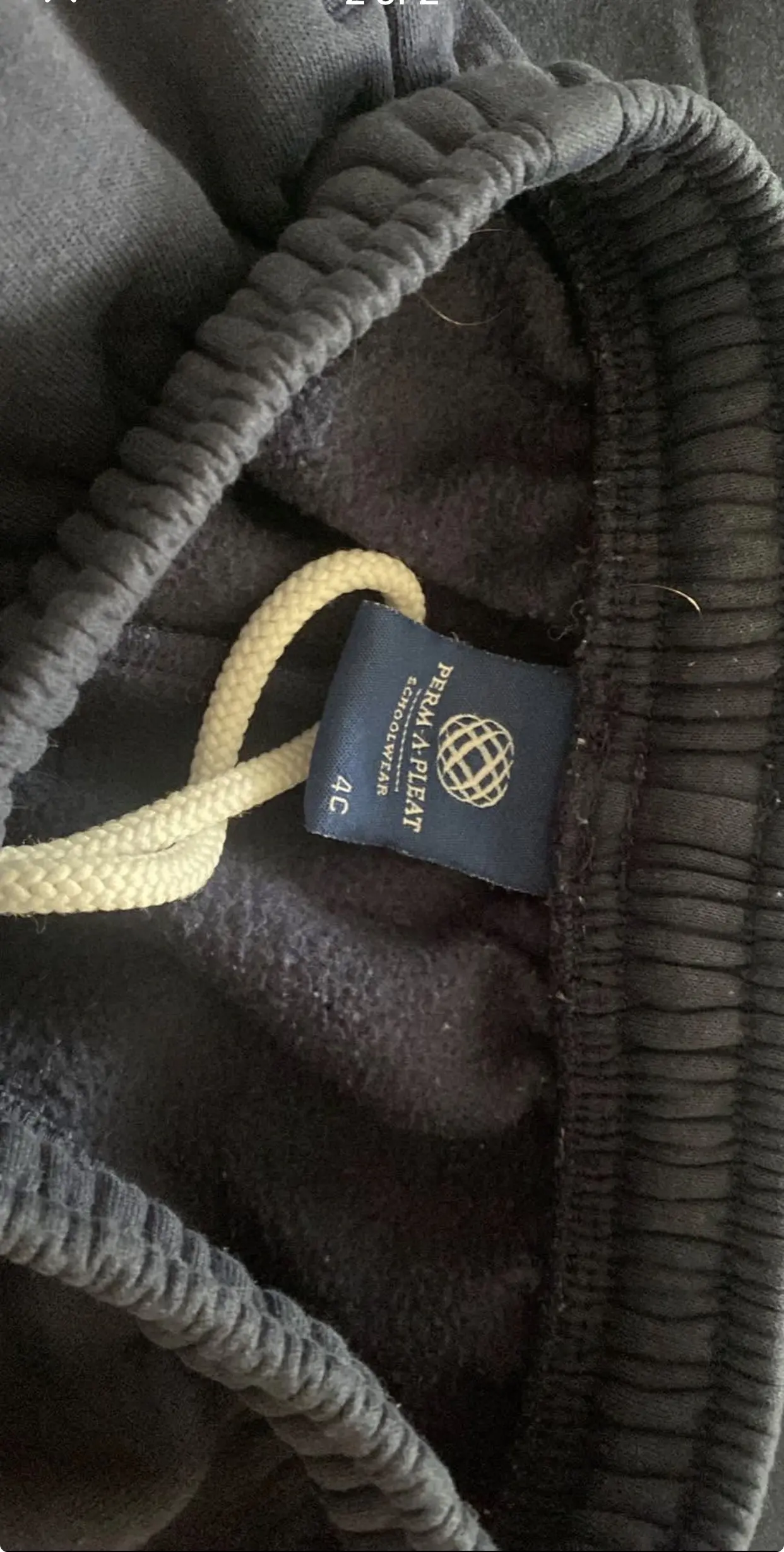 Photo 2 of Size 4C Perma Pleat Trackpants