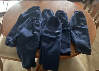 HillSide Christian College - Size 4C Perma Pleat Trackpants