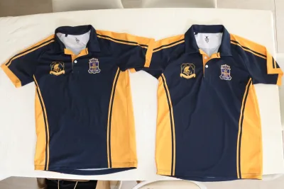St Pius X College - Sports shirts - Treacy (gold) SPX