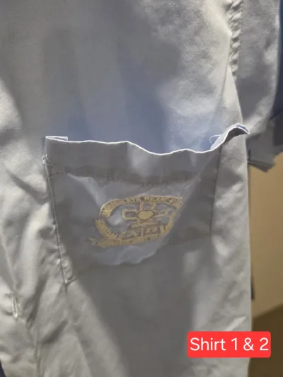 Photo 3 of Sky blue shirts size 8