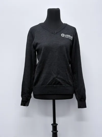 Queensland Academy for Creative Industries - Jumper Grey Wool
