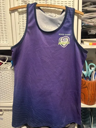 Good Samaritan Catholic College - Bli Bli - Free netball training singlet