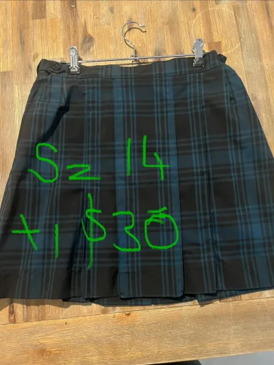 Joseph Banks Secondary College - Girls skirt sz 14 x 1 as new